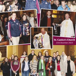 Dicksboro Camogie Team at St. Canice’s Church