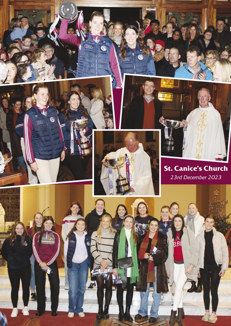 Dicksboro Camogie Team at St. Canice's Church